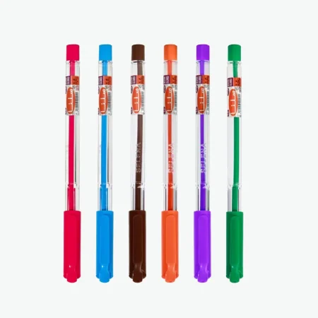 خودکار 6 رنگ سلنا - قطر نوشتاری 0.7 میلی متر