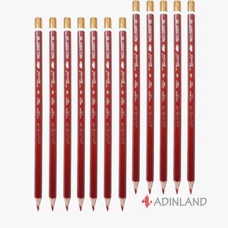 مداد قرمز لاک پشت ایرانی مدل Tnrtle No.2001 مداد بسته 12 عددی (کپی)
